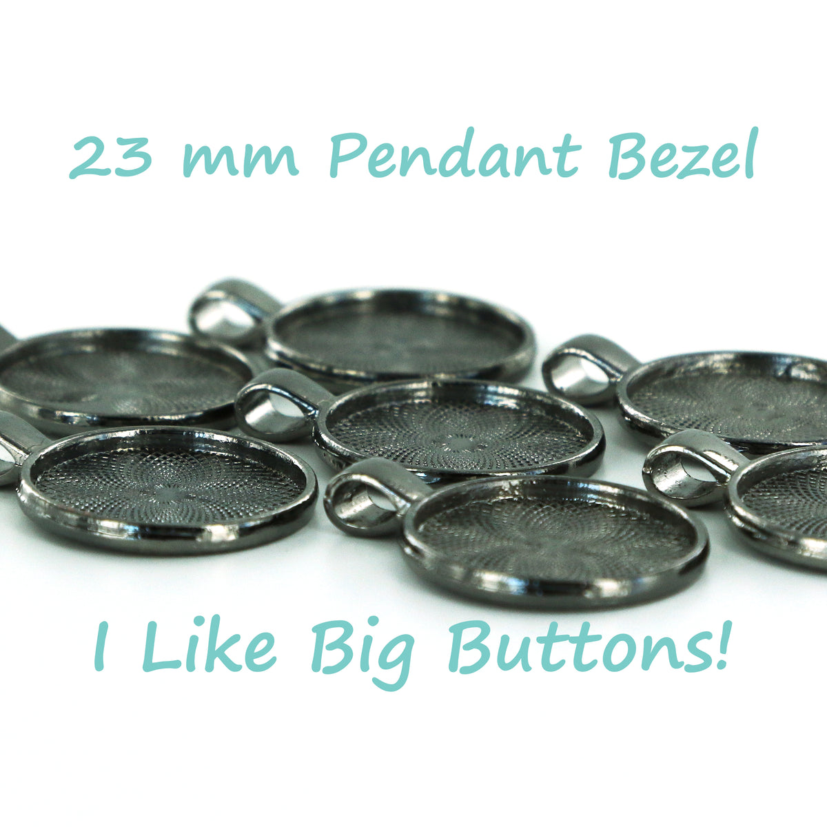 DIY - SMALL - Size 36 Cover Button Paper Clips KIT - Makes 10 – I Like Big  Buttons!